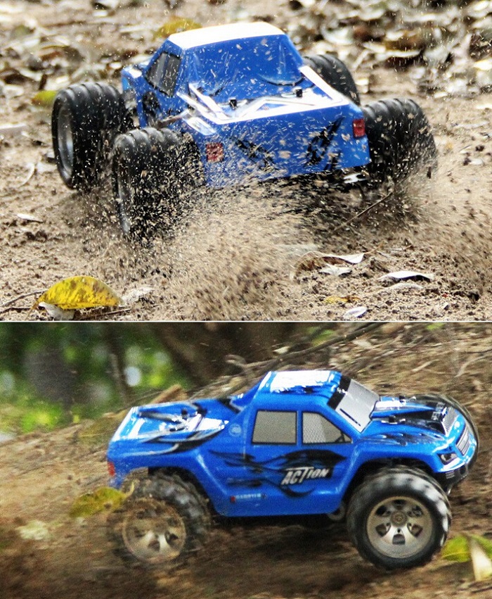 WLtoys A979 1:18 スケール4WD ラジコンカー モンスター RC トラック w / ショックシステム 50KM/H