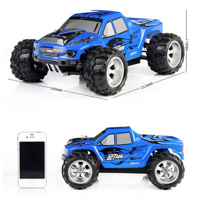 WLtoys A979 1:18 スケール4WD ラジコンカー モンスター RC トラック w / ショックシステム 50KM/H