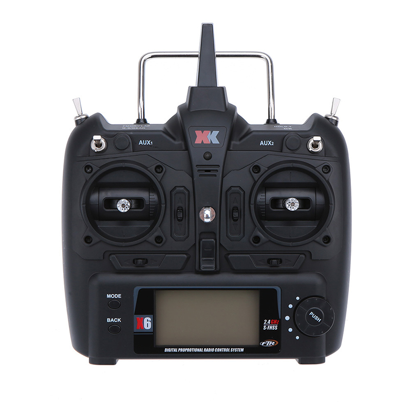 XK A430  + X6 送信機 3D6G 5CH ブラシレスモーター RC 飛行機 RTF 2.4GHz FUTABA S-FHSSサポート